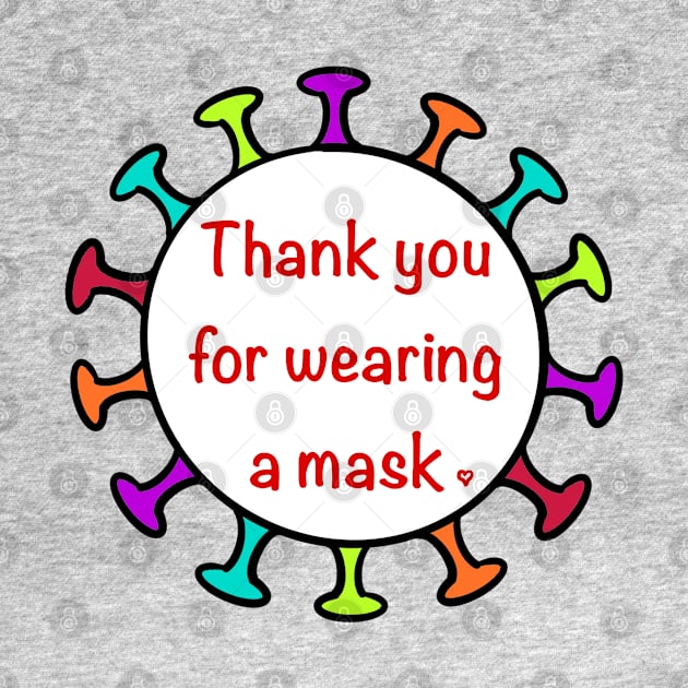 Thank you for wearing a mask by Spitfire